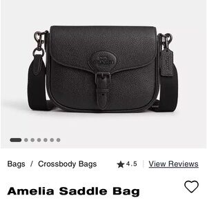 Coach crossbody bag. Black nearly new. Perfect condition.